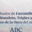 Todos los resultados de las loterías que se celebran el miércoles, 23 de octubre de 2024: Bonoloto, Triplex y Cupón de la Once