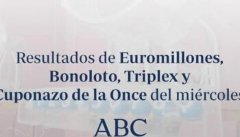 Todos los resultados de las loterías que se celebran el miércoles, 23 de octubre de 2024: Bonoloto, Triplex y Cupón de la Once