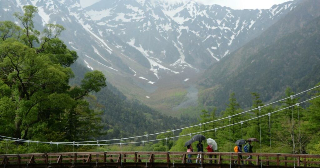 Au cœur des Alpes japonaises, un festival où la météo est l’artiste star