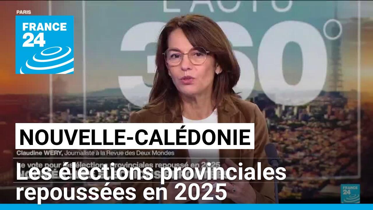 Nouvelle-Calédonie : les élections provinciales repoussées en 2025