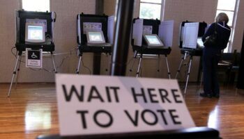 Machine à voter aux Etats-Unis