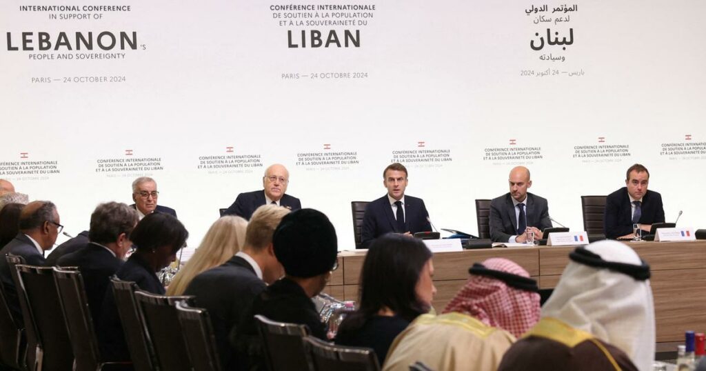 Un milliard de dollars levés à Paris pour soutenir le Liban