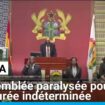 Ghana : l'Assemblée paralysée pour une durée indéterminée