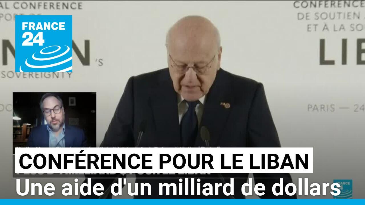 Conférence pour le Liban : une aide d'un milliard de dollars