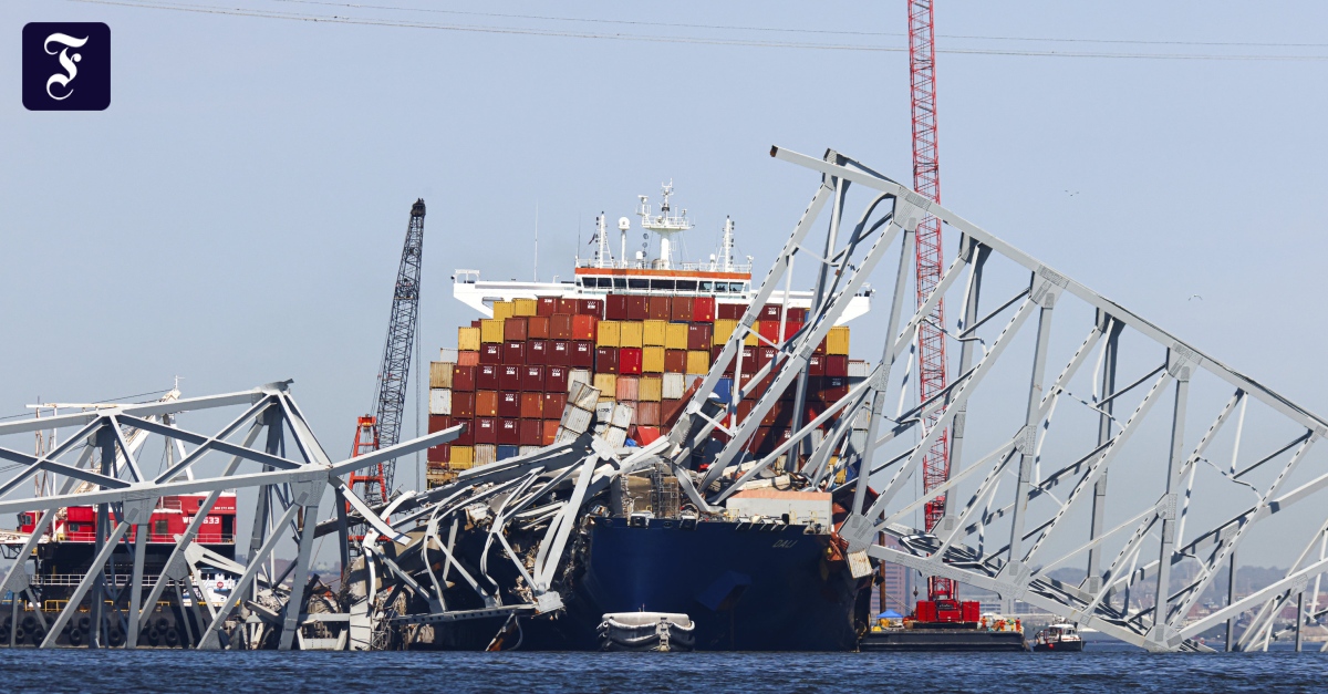 Entschädigungszahlung: 100 Millionen für Brückeneinsturz in Hafen von Baltimore