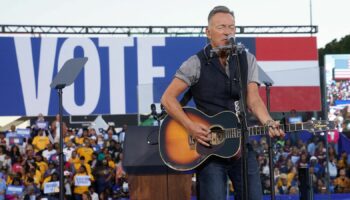 Trump running to be 'American tyrant', says Bruce Springsteen