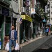 La Rua do Benformoso, dans le quartier de la Mouraria, à Lisbonne, le 14 février 2024 au Portugal