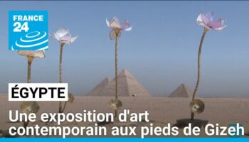 Egypte : une exposition d'art contemporain aux pieds de Gizeh