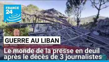 Liban : le monde de la presse en deuil après le décès de trois journalistes