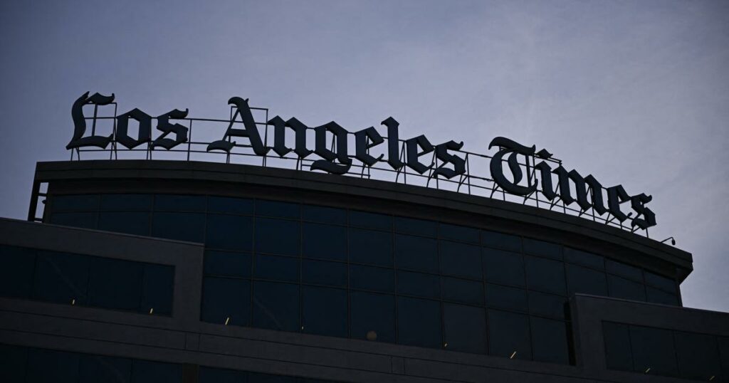 La question du soutien à Kamala Harris provoque une crise au “Los Angeles Times”