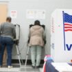 Des électeurs américains lors du vote anticipé pour les élections de mi-mandat à Atlanta, le 18 octobre 2018 en Géorgie