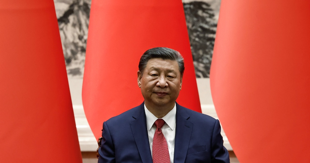 Le président chinois Xi Jinping assiste à une cérémonie au Grand Hall du Peuple à Pékin, le 31 mai 2024