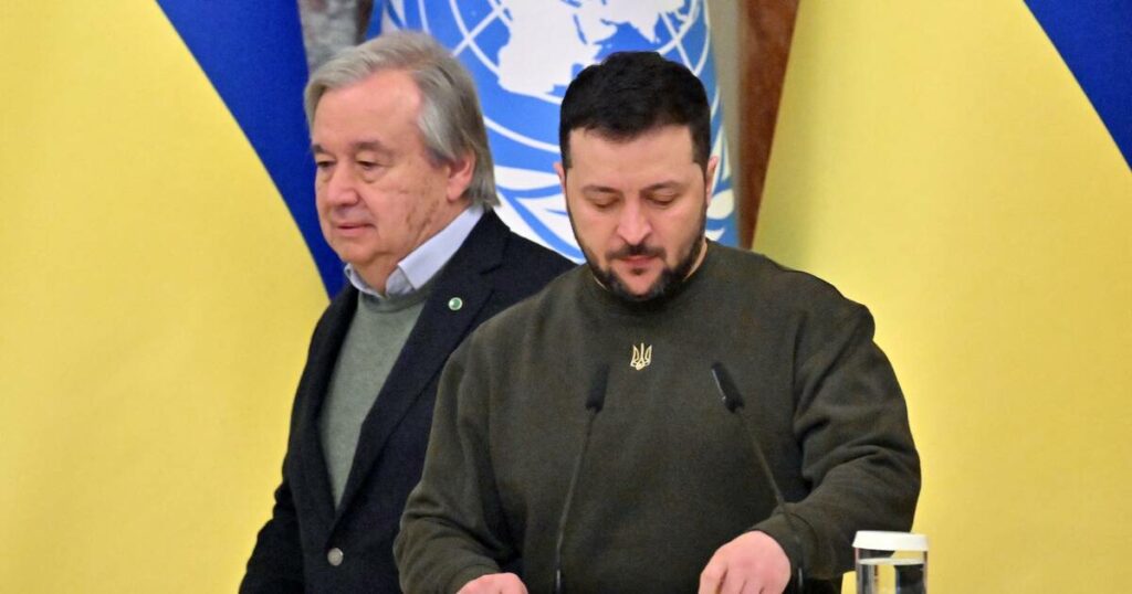 Volodymyr Zelensky refuse de recevoir Antonio Guterres à Kyiv après sa rencontre avec Vladimir Poutine