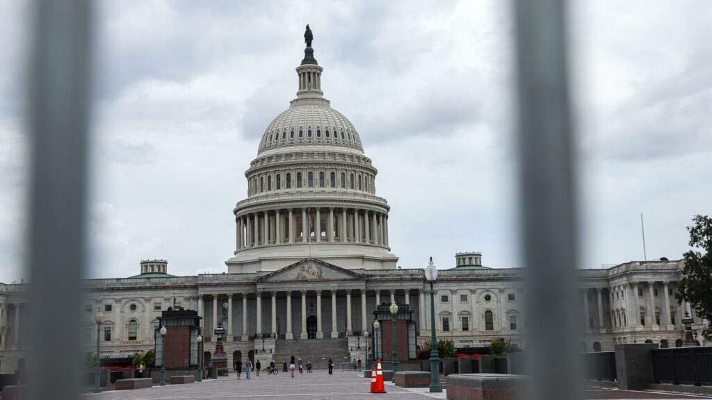 Aux États-Unis, à 10 jours de la présidentielle, une crotte en bronze installée devant le Capitole