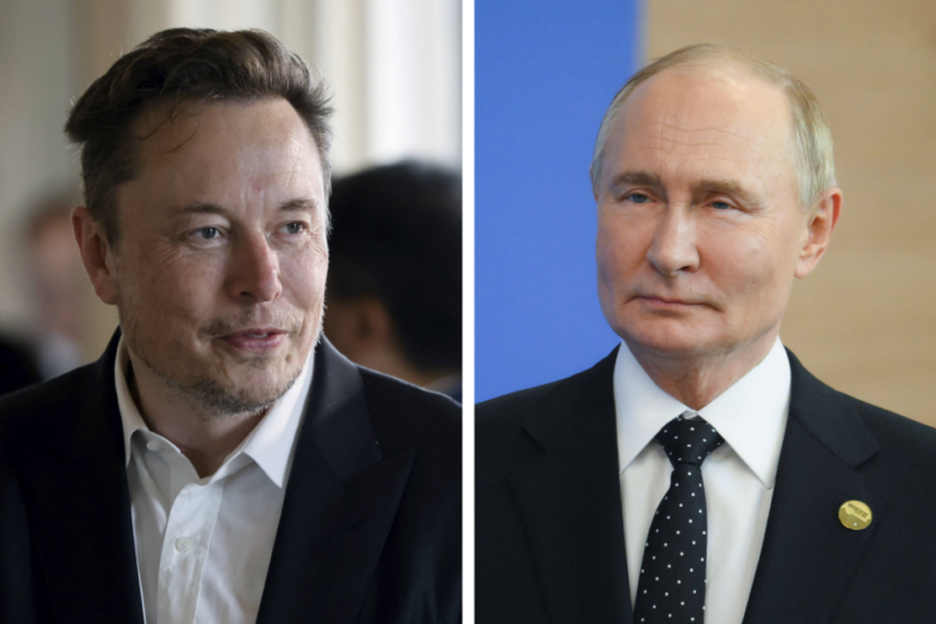 Poutine et Musk ont-ils eu des contacts secrets et réguliers depuis 2022 ?