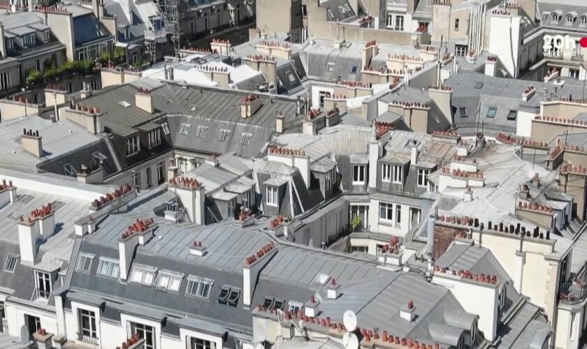 Climat : symboles de Paris, les toits en zinc transforment les habitations en fournaises l'été