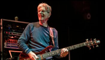 Phil Lesh performing in 2018. Pic: AP