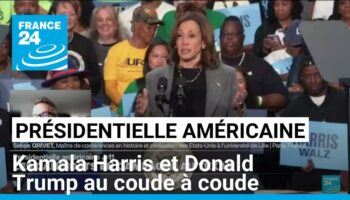 Présidentielle américaine : Kamala Harris et Donald Trump au coude à coude