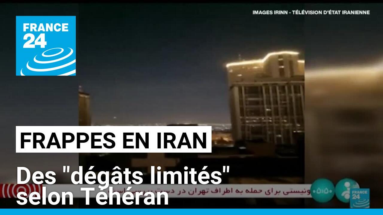 Frappes israéliennes en Iran : des sites militaires visés et des "dégâts limités" (selon Téhéran)