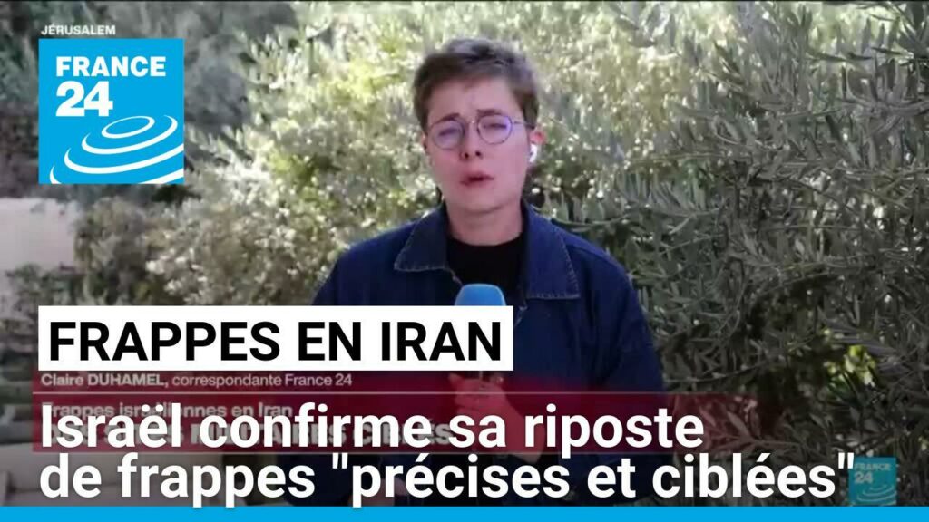 L'armée israélienne annonce avoir frappé des sites militaires en Iran