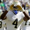 Notre Dame sinks Navy's chances of perfect season with blowout win