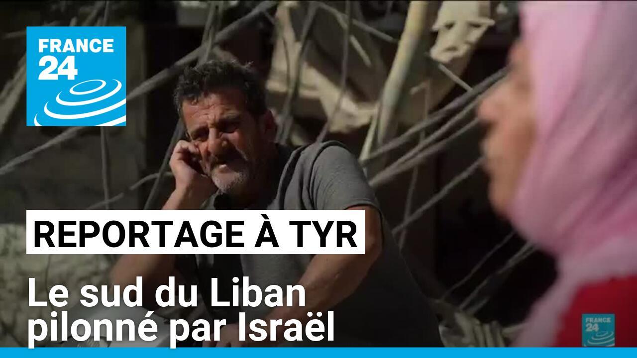 Reportage à Tyr : le sud du Liban pilonné par Israël