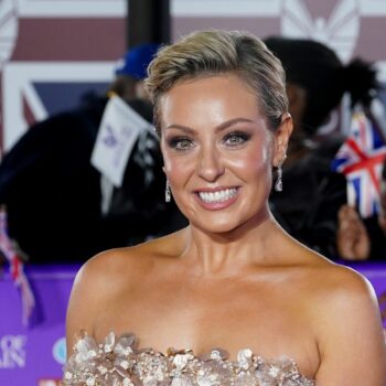 Amy Dowden, pictured earlier this month at the Pride of Britain awards. Pic: PA