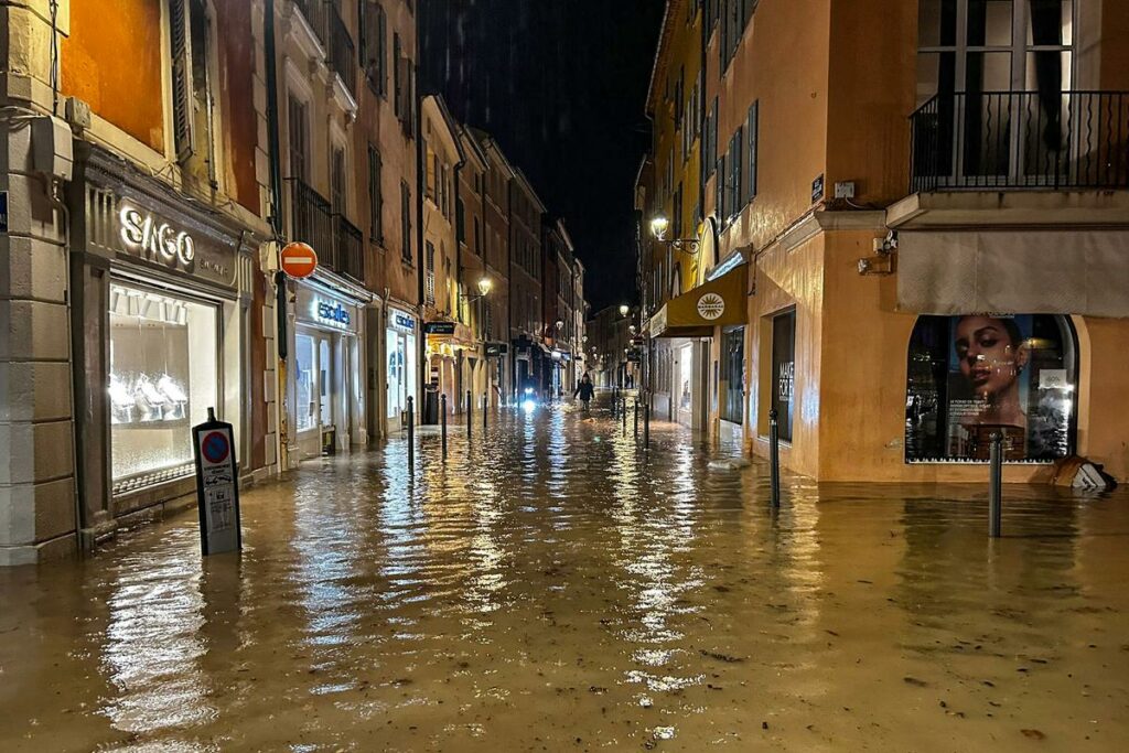 Intempéries : Saint-Tropez les pieds dans l’eau, le Var reste en vigilance orange crues après une nuit « relativement calme »