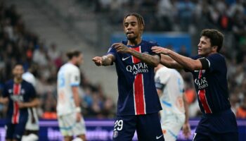 Le PSG écrase l'OM dans le Classique et s'envole en tête de la Ligue 1