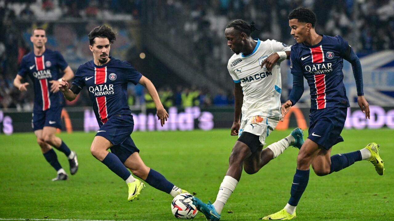 Ligue 1 : le PSG écrase l'OM au Vélodrome