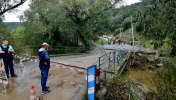 Intempéries : plus de 500 personnes bloquées au Muy dans le Var après l'effondrement d'un pont