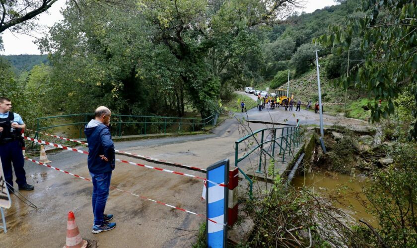 Intempéries : plus de 500 personnes bloquées au Muy dans le Var après l'effondrement d'un pont