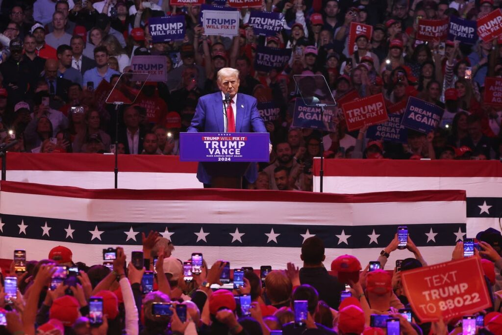 Trump joined by Melania, Elon and other MAGA friends for enthusiastic Madison Square Garden rally