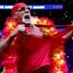 Hulk Hogan struggles with trademark routine during surprise appearance at Trump rally