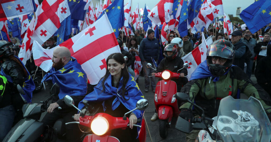 Législatives en Géorgie : l’opposition appelle à la mobilisation contre des élections «volées»