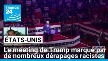 États-Unis : le meeting de Trump à New York marqué par de nombreux dérapages racistes