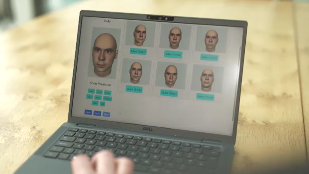 Digitally animated avatars are created by people with psychosis