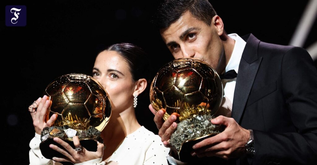 Gala in Paris: Höchste Auszeichnung für Fußballer: Ballon d'Or für Rodri und Bonmatí