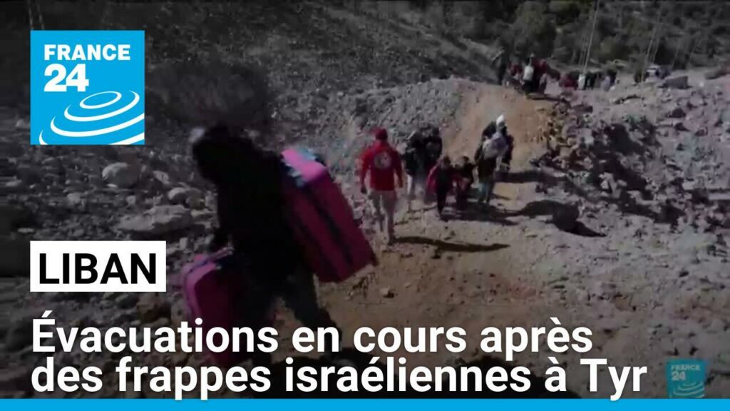 Liban : évacuations en cours après des frappes israéliennes à Tyr