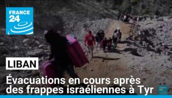 Liban : évacuations en cours après des frappes israéliennes à Tyr