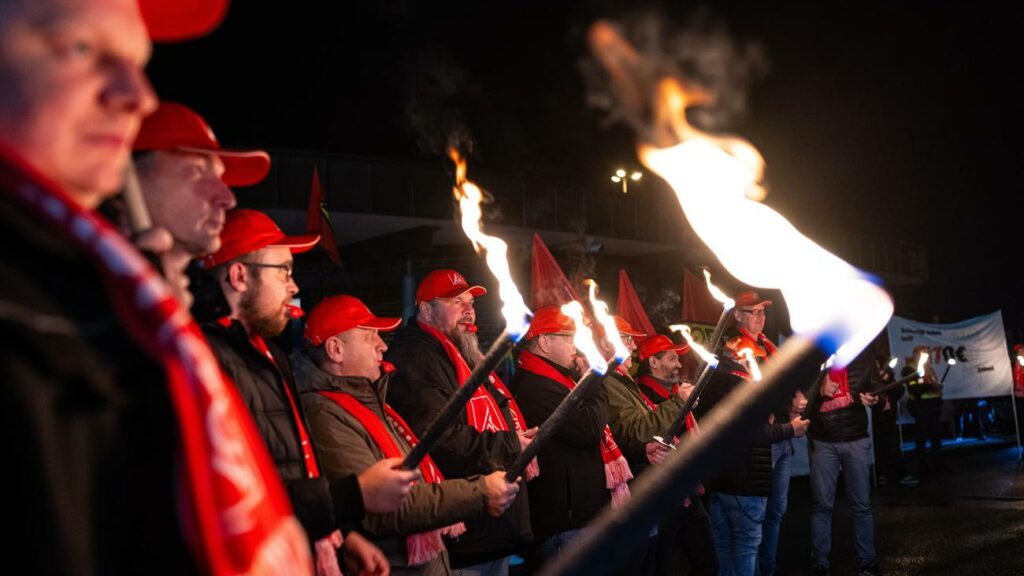 IG Metall: Beschäftigte in Metall- und Elektroindustrie beginnen Warnstreiks