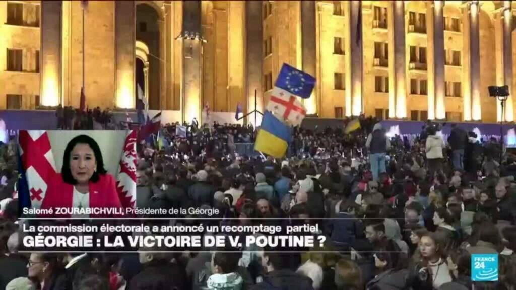 Géorgie : la victoire de V. Poutine ? Parlons-en avec S. Zourabichvili, M. Mendras, G. Javakhishvili