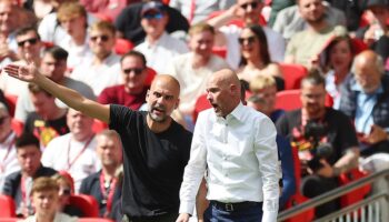 Pep Guardiola reacts to Erik ten Hag’s sacking as Manchester United coach