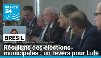 Résultats des élections municipales au Brésil : un revers pour Lula