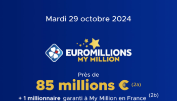 Résultat Euromillions (FDJ) : le tirage de ce mardi 29 octobre 2024 [EN LIGNE]