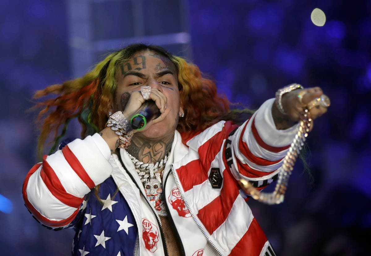 Rapper Tekashi 6ix9ine arrested in New York for alleged parole violation