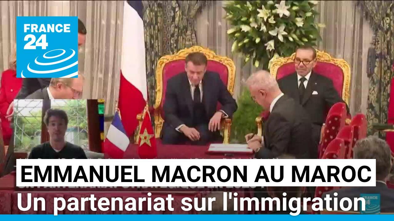 Emmanuel Macron au Maroc : une coopération sur l'immigration