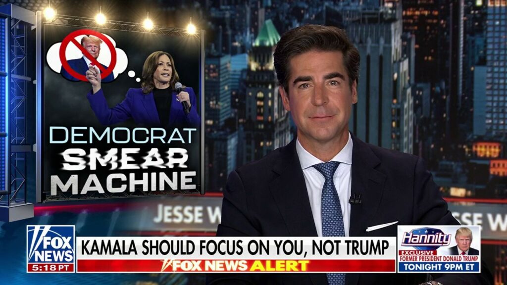 JESSE WATTERS: Kamala is campaigning like Biden now