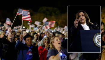 Suspects arrested for assaulting police officer outside of Kamala Harris rally in D.C.