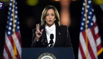 Wahlkampf in Amerika: Kamala Harris’ dramatischer Schlussappell